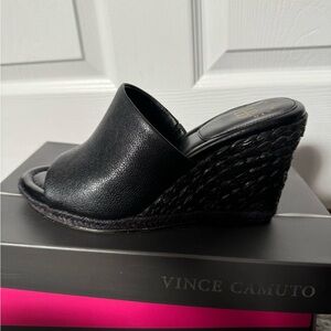 Vince Camuto Wedges - Black